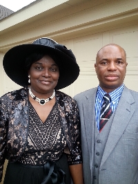 Pastor Ade and wife